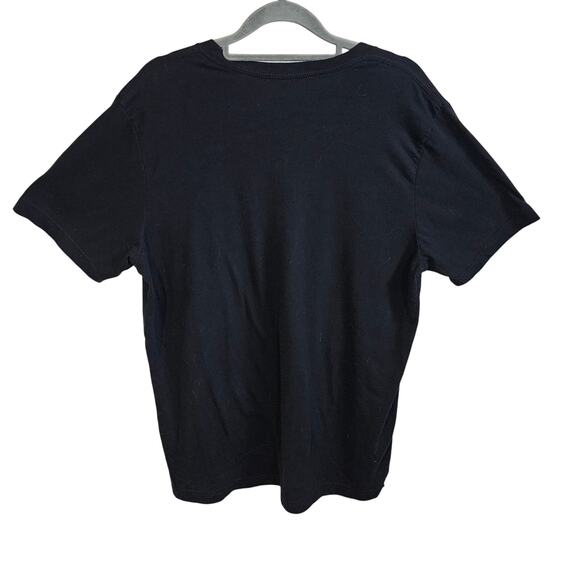 Tempo Logo Tee Shirt Men's Size L Black The Motive Training Tee Workout Gym Bro - Picture 4 of 7